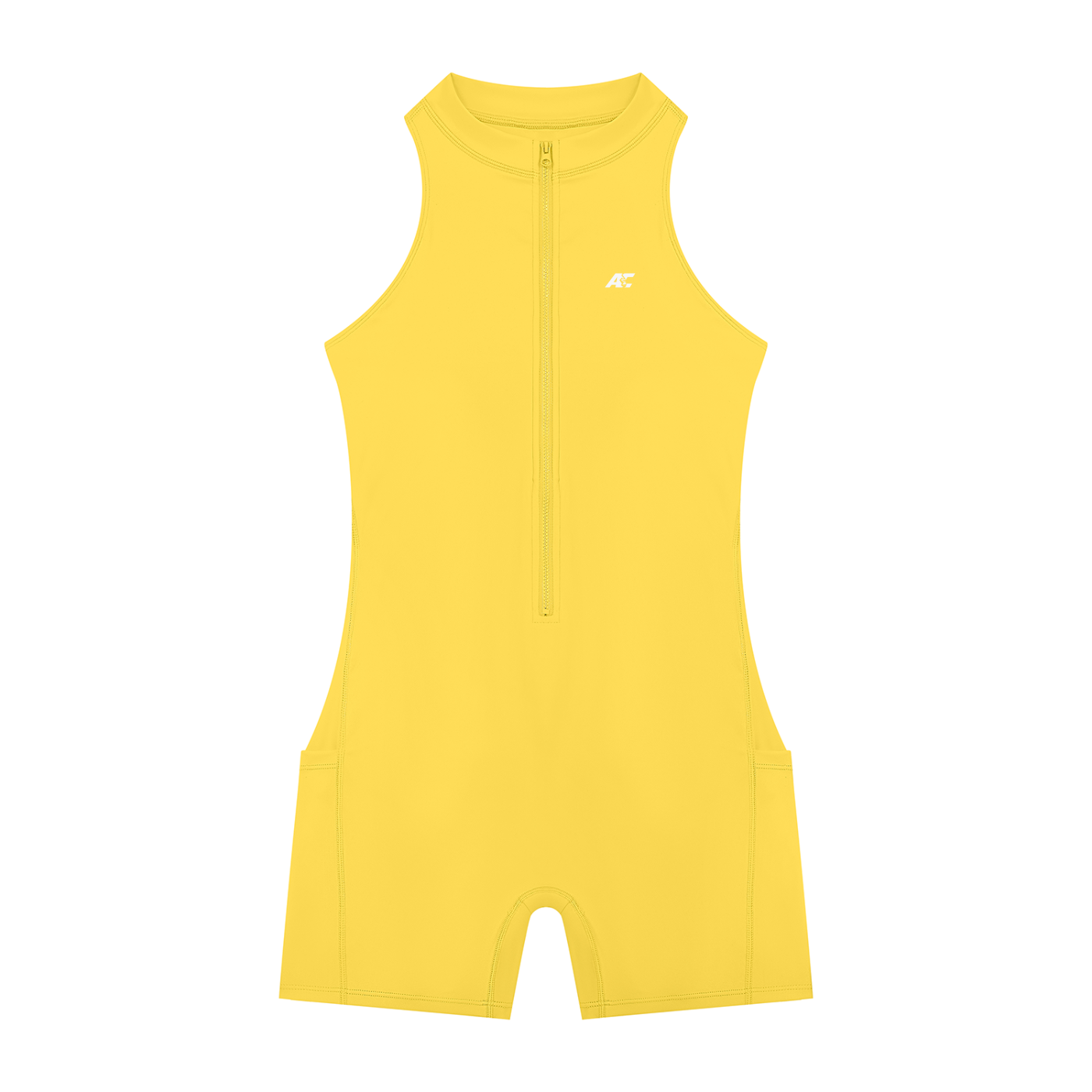 Women’s Quarter-Zip Yoga Romper