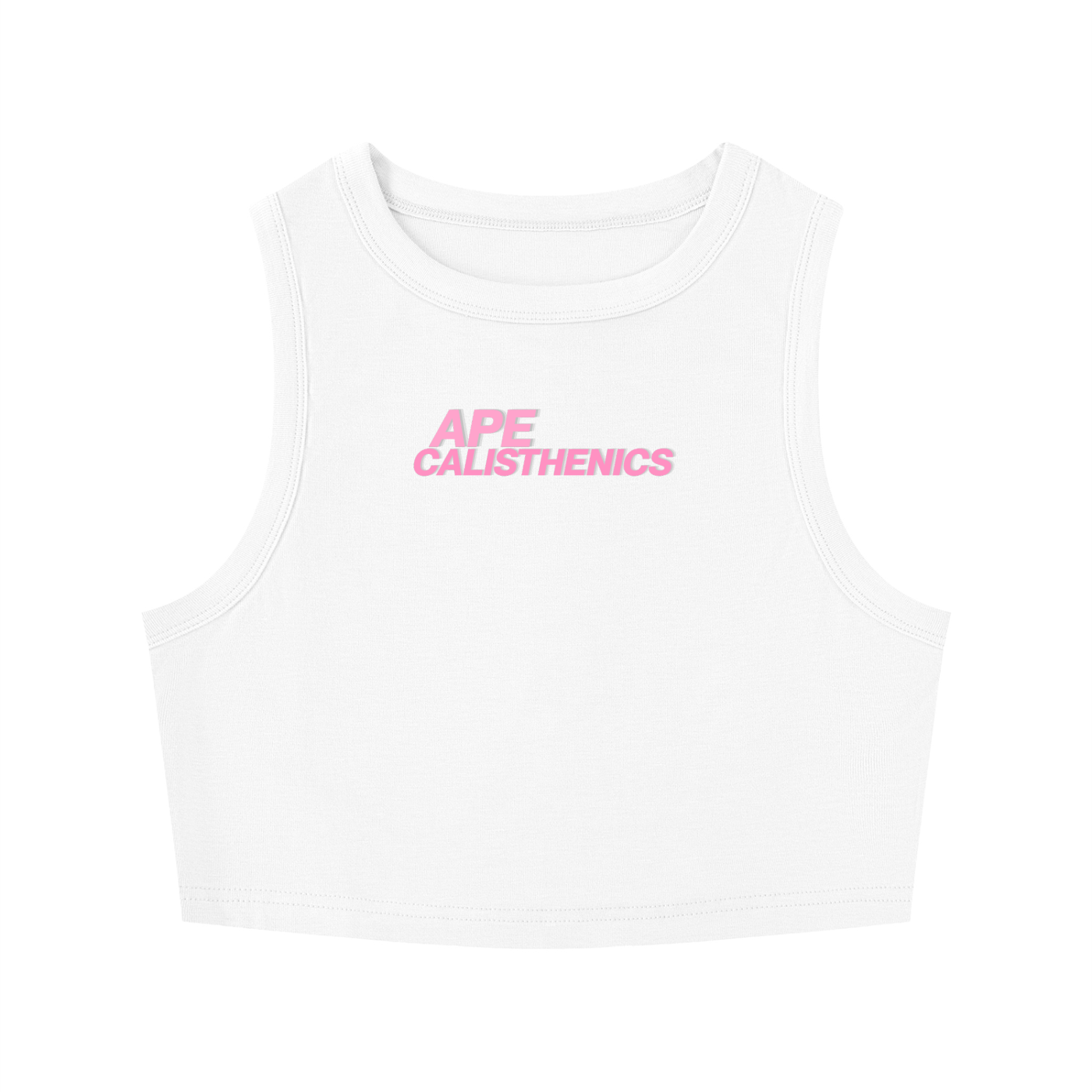 Women's Tight Crewneck Crop Tank Top
