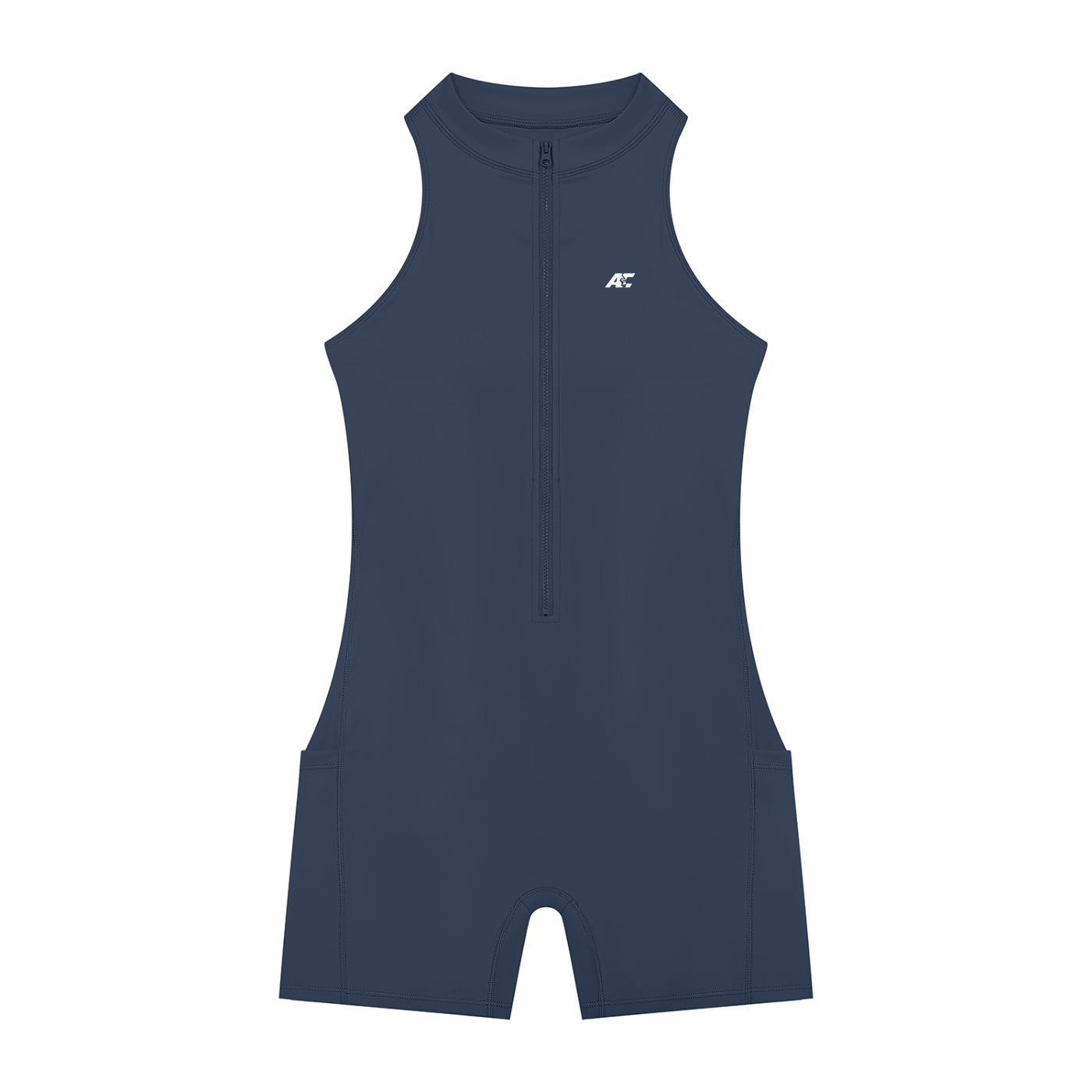 Women’s Quarter-Zip Yoga Romper