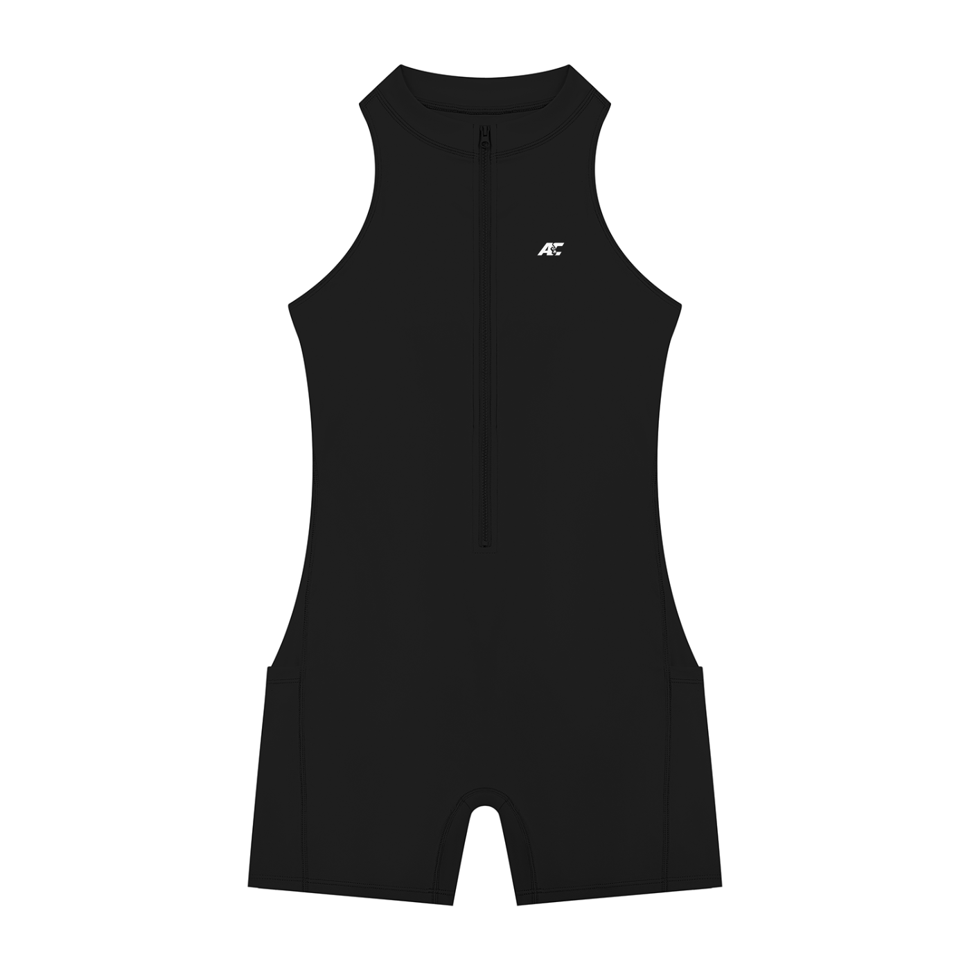 Women’s Quarter-Zip Yoga Romper