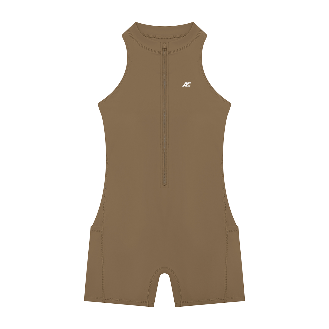 Women’s Quarter-Zip Yoga Romper